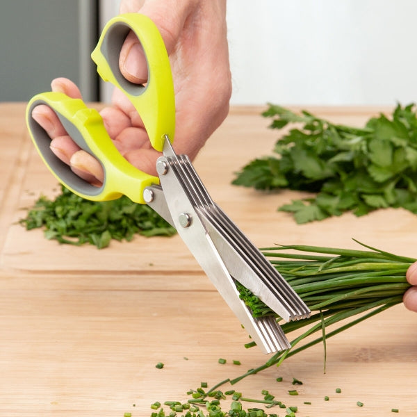 Super Tijera De Cocina Multicortes 5 en 1 ™️